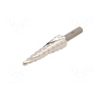 Drill bit | for thin tinware,plastic | Ø: 4÷12mm | HSS | 6mm