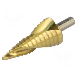 Drill bit | for thin tinware | Ø: 6÷32mm | HSS | Steps: 14