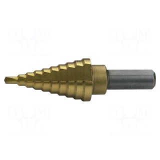 Drill bit | Ø: 6÷37mm | thin tinware | 3/8" (10mm)