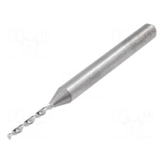 Drill bit | PCB | Ø: 1.1mm | carbon steel | 1/8" (3,175mm)