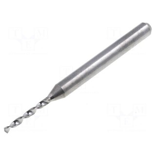 Drill bit | PCB | Ø: 1.3mm | carbon steel | 1/8" (3,175mm)