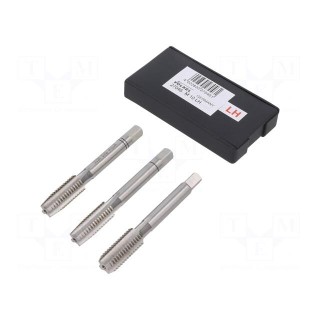 Tap | high speed steel grounded HSS-G | M10 | 1.5 | 70mm | 5,5mm | 3pcs.