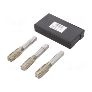Tap | high speed steel grounded HSS-G | M14 | 2 | 80mm | 9mm | 3pcs.