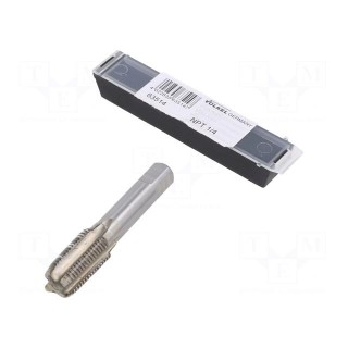 Tap | high speed steel grounded HSS-G | NPT 1/4" | 70mm | 9mm