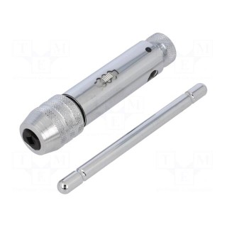 Tap wrench | M3÷M8 | with ratchet