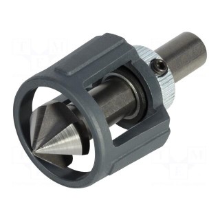 Countersink bit | Mounting: rod 10mm | with limiter