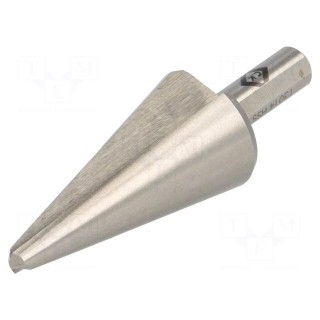 Mat: HSS | Reamed hole dia: 6÷26mm | Tool accessories: Taper reamer