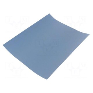 Wipe: micro abrasives material | sheet | 1000um | Colour: black
