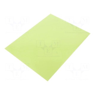 Wipe: micro abrasives material | sheet | 1um | Colour: green