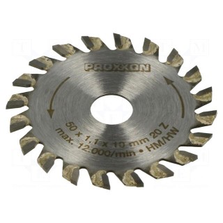 Circular saw | Ø: 50mm | Øhole: 10mm