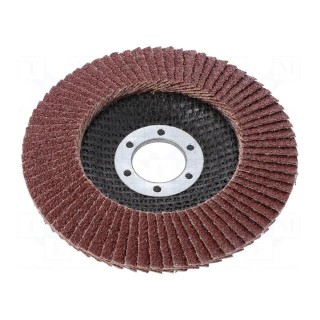Flap grinding wheels | Ø: 115mm | Øhole: 22mm | Granularity: 40