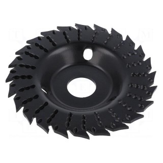 Grinding wheel | 115mm | prominent,with rasp