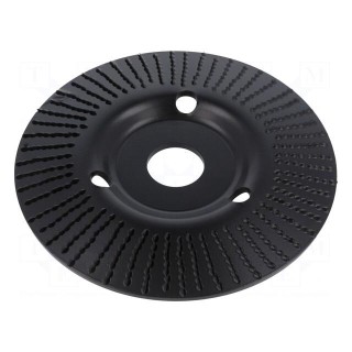 Grinding wheel | 125mm | angular contact,with rasp