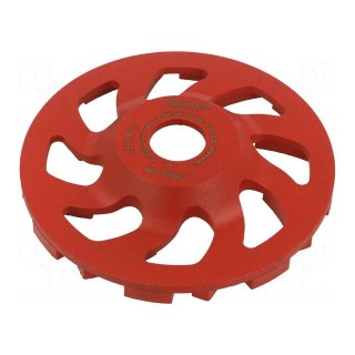 Grinding wheel | Ø: 125mm | Øhole: 22.2mm | concrete