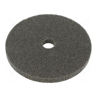 Wheel | fleece | Dim: Ø150x12mm | Mount.hole diam: 22mm