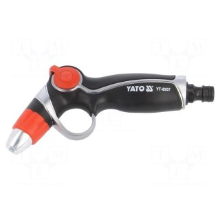 Adjustable spray | Mat: ABS,aluminium | Size: 1/2" | V: pistol