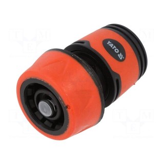 Alloy connector | Mat: ABS | Size: 3/4"