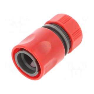Alloy connector | ABS,PP | straight | 1/2"
