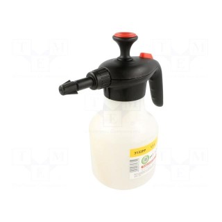 Compression sprayer | to acids | plastic | 1.5l | 3bar