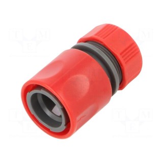 Quick connection coupling | ABS,PP | straight | 1/2"