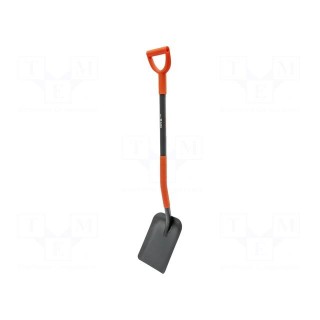 Shovel | L: 1200mm | W: 235mm | Handle mat: metal