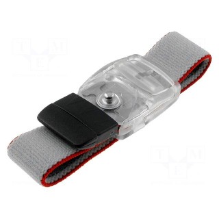 Wristband | ESD | 20mm | press stud male 4mm