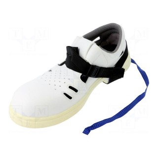 ESD shoe grounder | ESD | 1pcs | black,blue | Mounting: clip