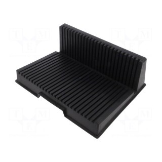 Conductive PCB rack | ESD | 265x205x95mm | black