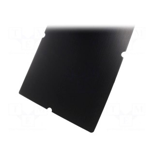 Rigid plastic horizontal dividers | ESD | L: 600mm | W: 400mm | black