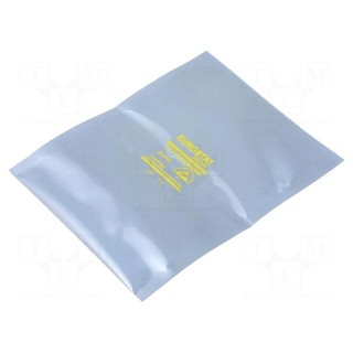 Protection bag | ESD | L: 152mm | W: 102mm | Thk: 76um | Features: open