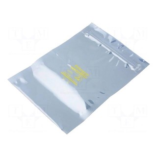 Protection bag | ESD | L: 152mm | W: 102mm | Thk: 76um | IEC 61340-5-1