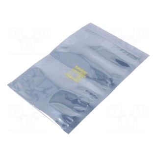 Protection bag | ESD | L: 203mm | W: 127mm | Thk: 76um | IEC 61340-5-1