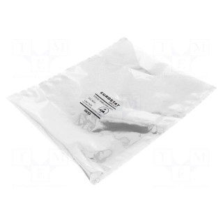 Protection bag | ESD | L: 203mm | W: 152mm | Thk: 76um | Features: open