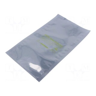 Protection bag | ESD | L: 254mm | W: 127mm | 100pcs | <10GΩ