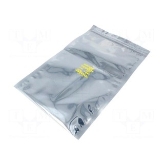 Protection bag | ESD | L: 254mm | W: 152mm | Thk: 76um