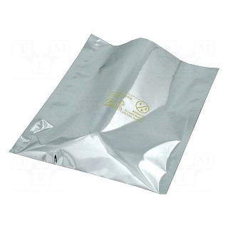 Protection bag | ESD | L: 254mm | W: 203mm | Thk: 92um | <100GΩ