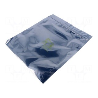 Protection bag | ESD | L: 255mm | W: 200mm | Thk: 71um