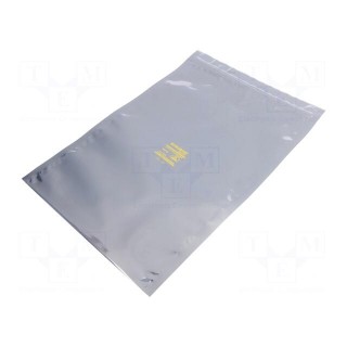 Protection bag | ESD | L: 305mm | W: 203mm | Thk: 76um