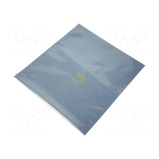 Protection bag | ESD | L: 305mm | W: 254mm | Thk: 76um | Features: open