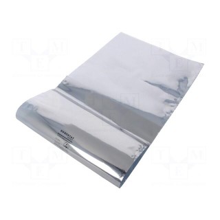 Protection bag | ESD | L: 610mm | W: 254mm | Thk: 76um | Features: open