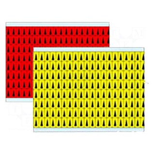 Inspection arrows | 576pcs | Features: self-adhesive | red