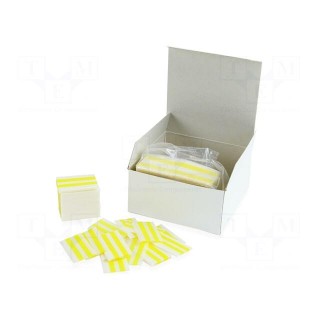 Splice tape | ESD | 12mm | 500pcs | yellow