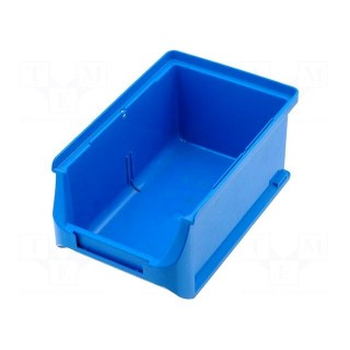 Container: cuvette | plastic | blue | 102x160x75mm | ProfiPlus Box 2