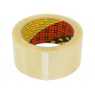 Packing tapes | L: 66m | Width: 50mm | Colour: colourless