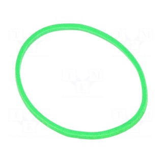 Rubber bands | Width: 1.5mm | Thick: 1.5mm | rubber | green | Ø: 40mm | 1kg