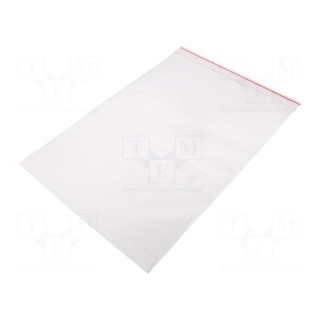 Self-seal bag | L: 320mm | Width: 230mm | Thick: 45um | polyetylene