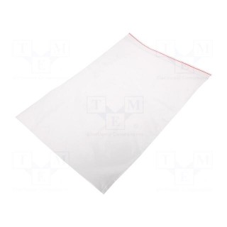 Self-seal bag | L: 350mm | Width: 250mm | Thick: 45um | polyetylene