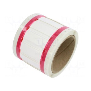 Heat shrink markers | 50mm | white | AM6310,T208M,T312M