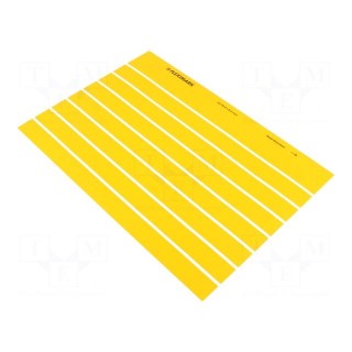 Label | 20mm | 8mm | yellow | self-adhesive | -40÷150°C | FLEXIMARK®