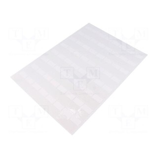 Label | 25mm | 33.5mm | white | self-adhesive | FLEXIMARK® | 10s | Size: A4
